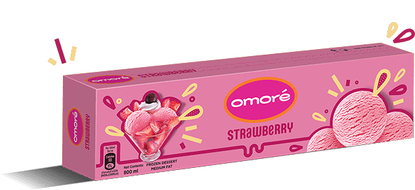 Omoré Strawberry Brick